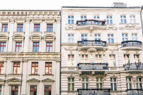 Altbauten in der Stadt