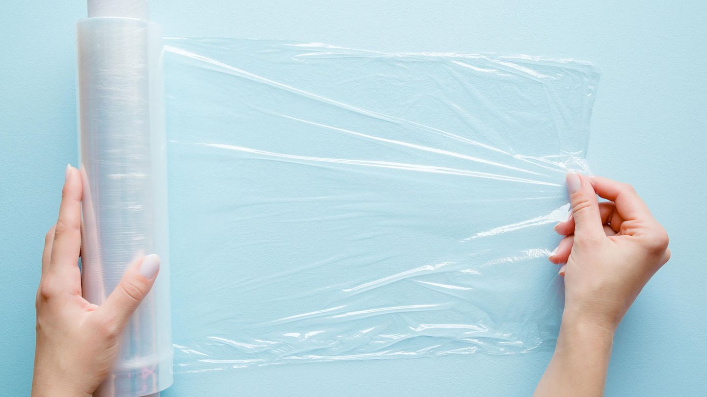 Frischhaltefolie muss nicht unbedingt sein