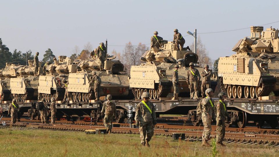 Panzer der US-Armee (Archivbild)
