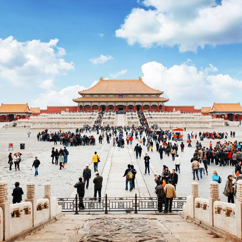 Touristenattraktion in Peking: Das Eingangstor zu Verbotenen Stadt