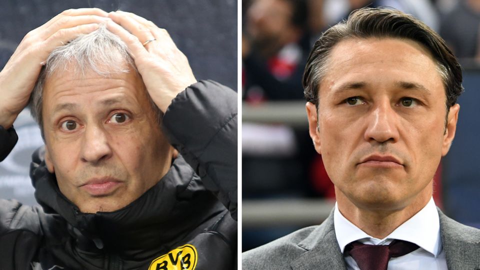 Lucien Favre und Niko Kovac stehen unter Dauerkritik Lucien Favre und Niko Kovac stehen unter Dauerkritik