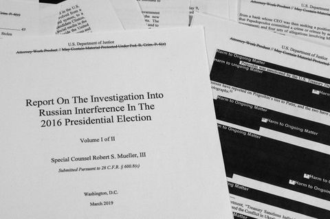 Der bearbeitete Mueller-Bericht zur Russland-Affäre