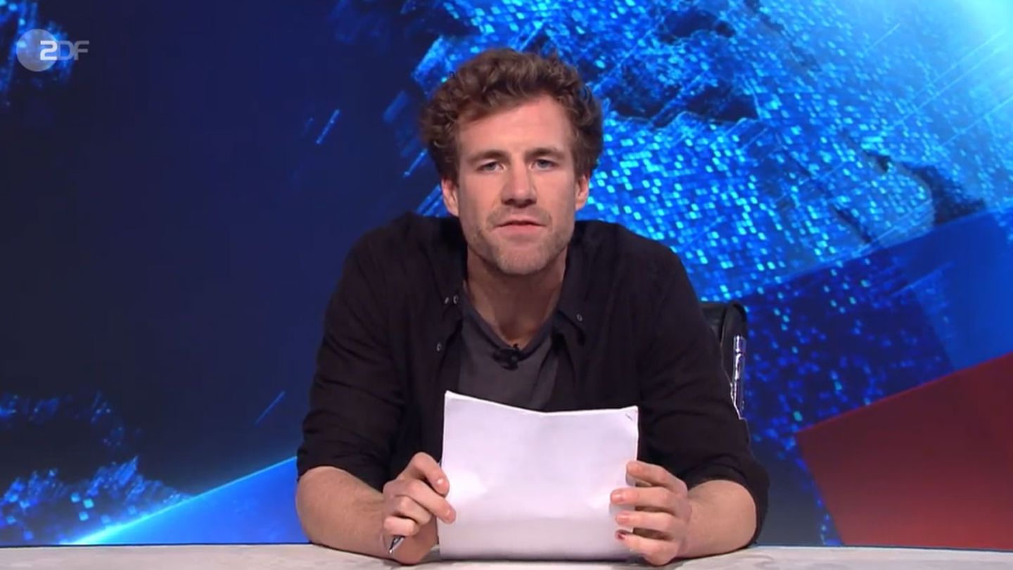 Luke Mockridge in der "heute-show"