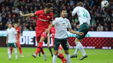 Bundesliga - Bayer leverkusen gegen Werder Bremen