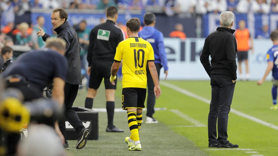 Bundesliga-Check: Götze und Favre würdigen sich keines Blickes Bundesliga-Check: Götze und Favre würdigen sich keines Blickes