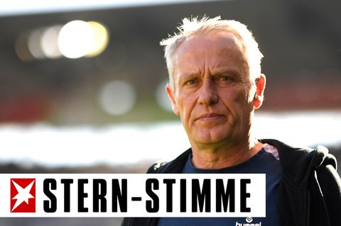 Christian Streich, Trainer des SC Freiburg, feiert große Erfolge mit seinem Verein