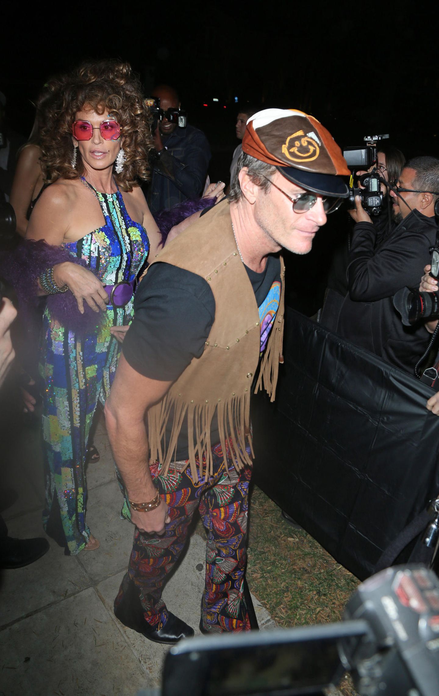 Cindy Crawford Rande Gerber Halloween