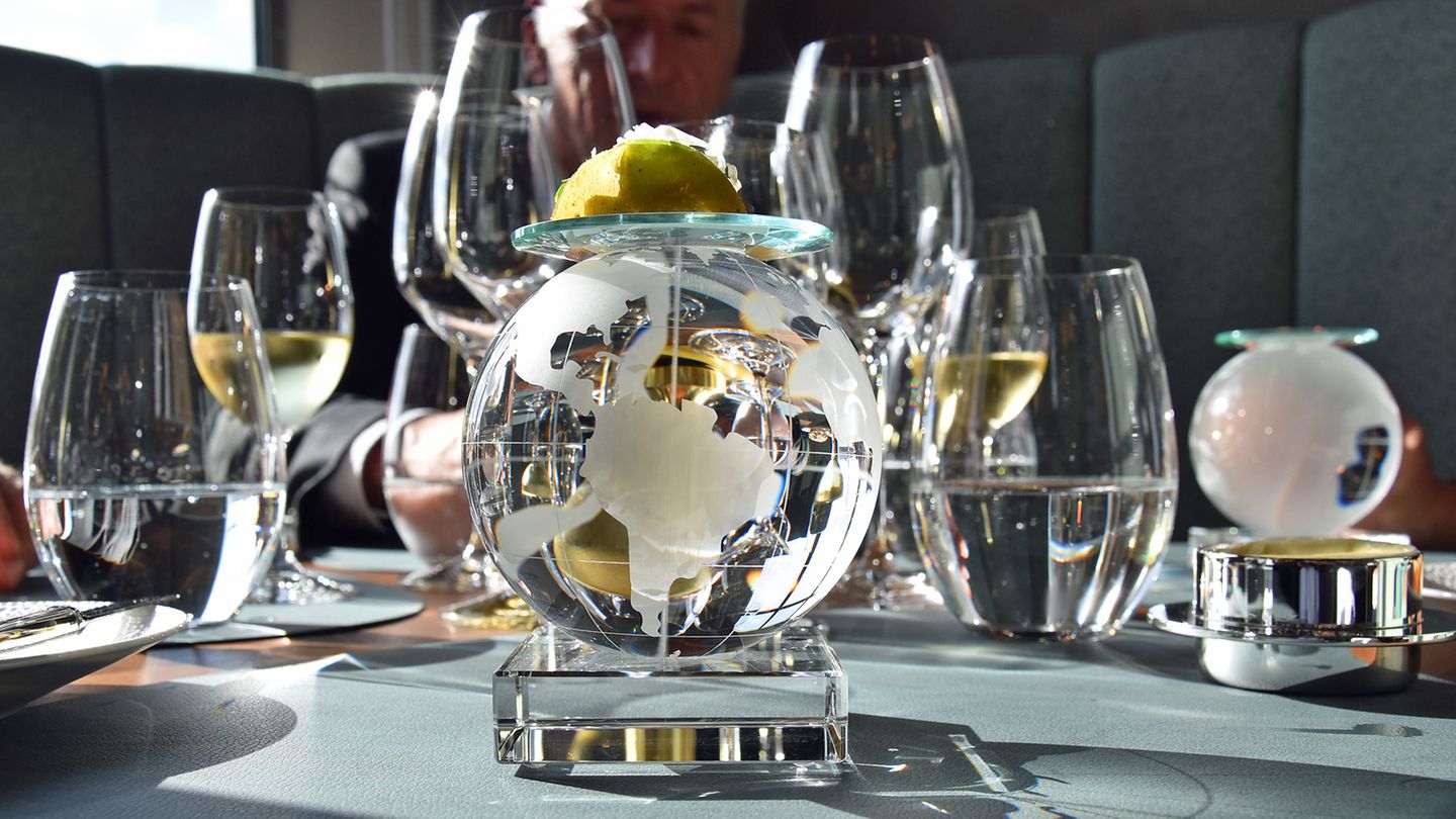 Im Globe: mexikanischer Taco