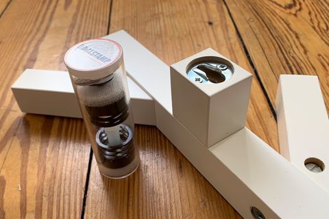 Bohrloch-Markierer und Garderobe