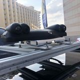 Mit zwei Stereo-Kameras und zwei Thermo-Kameras soll das Auto bei Foresight auch bei schlechten Sichtverhältnissen sehen können