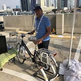 Mit Ari Bergmans Nachrüstsatz hat das E-Bike eine Reichweite von 25 Kilometern