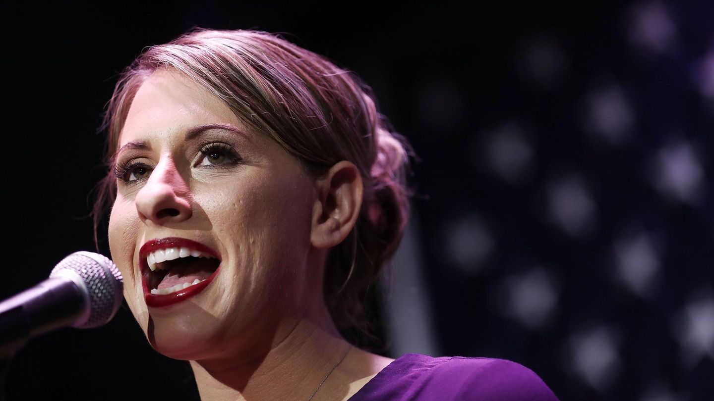 Die US-Abgeordnete Katie Hill