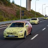 Auch im Octavia kommen, wie zum Beispiel im Golf 8 der 1,0 TSI-Dreizylinder mit 81 kW / 110 PS sowie der 1,5-TSI-Vierzylinder mi