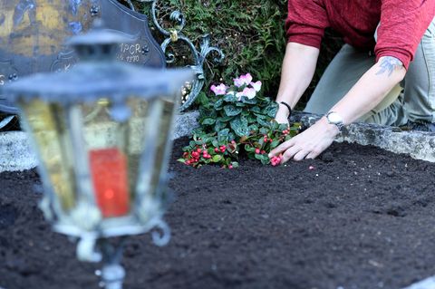 Der Friedhof ist in einer Krise