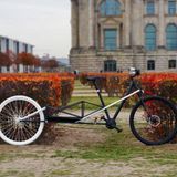 Das Material Stahl statt Aluminium erlaubt einen filigranen Rahmen.