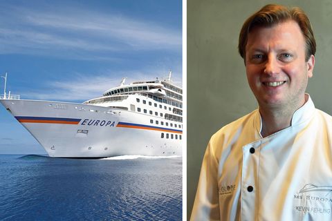 MS Europa und Kevin Fehling