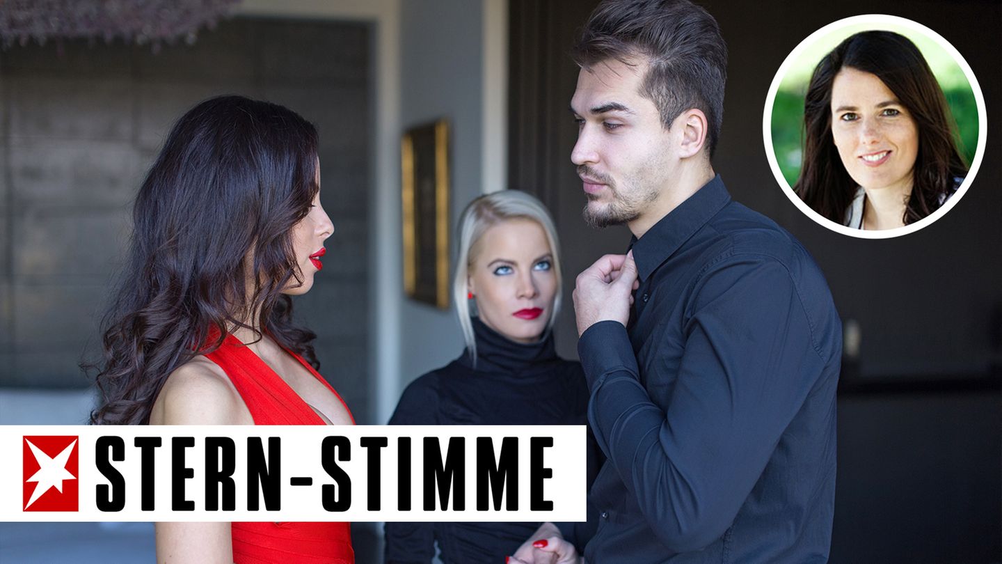 J. Peirano: Der geheime Code der Liebe: Eine weitere Person kann Beziehungen neu anfachen - oder zu Problemen führen Eine weitere Person im Schlafzimmer kann Beziehungen neu anfachen - oder zu Problemen führen (Symbolbild)