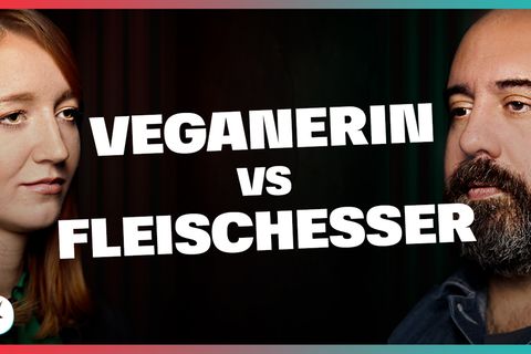 Veganerin versus Fleischesser: Ist es okay, Tiere zu essen?
