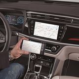 Steuerbar auch über das Smartphone: Das Infotainmentsystem-System des Ssangyong Korando