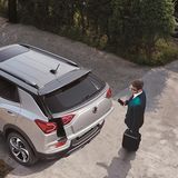 Auf Wunsch gibt es den Ssangyong Korando auch mit elektrisch öffnender Heckklappe