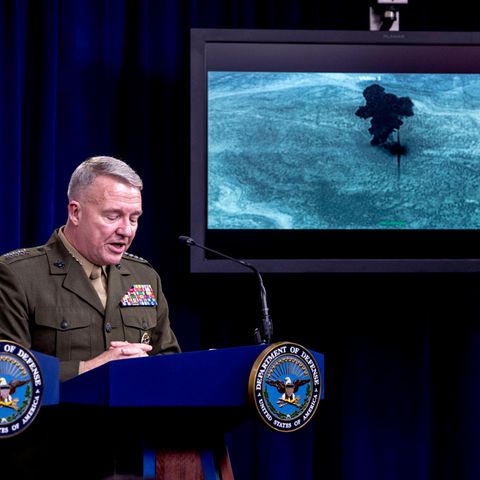 US-General Kenneth McKenzie gibt Details zu dem Angriff auf IS-Führer Al-Bagdadi bekannt