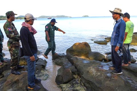 Polizei und Armee bei der Suche nach Amelia Bambridge