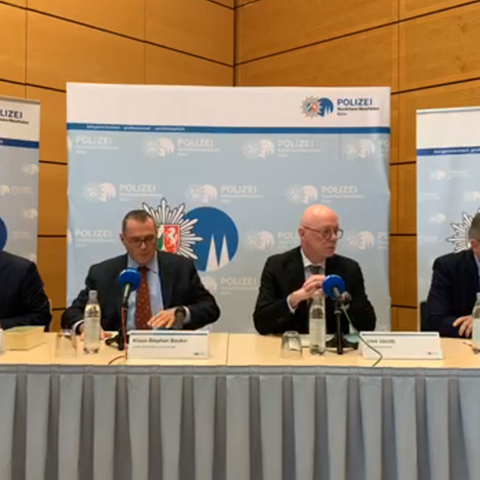 Pressekonferenz der Polizei Köln zu den Kindesmissbrauchs- und Kinderpornografieermittlungen