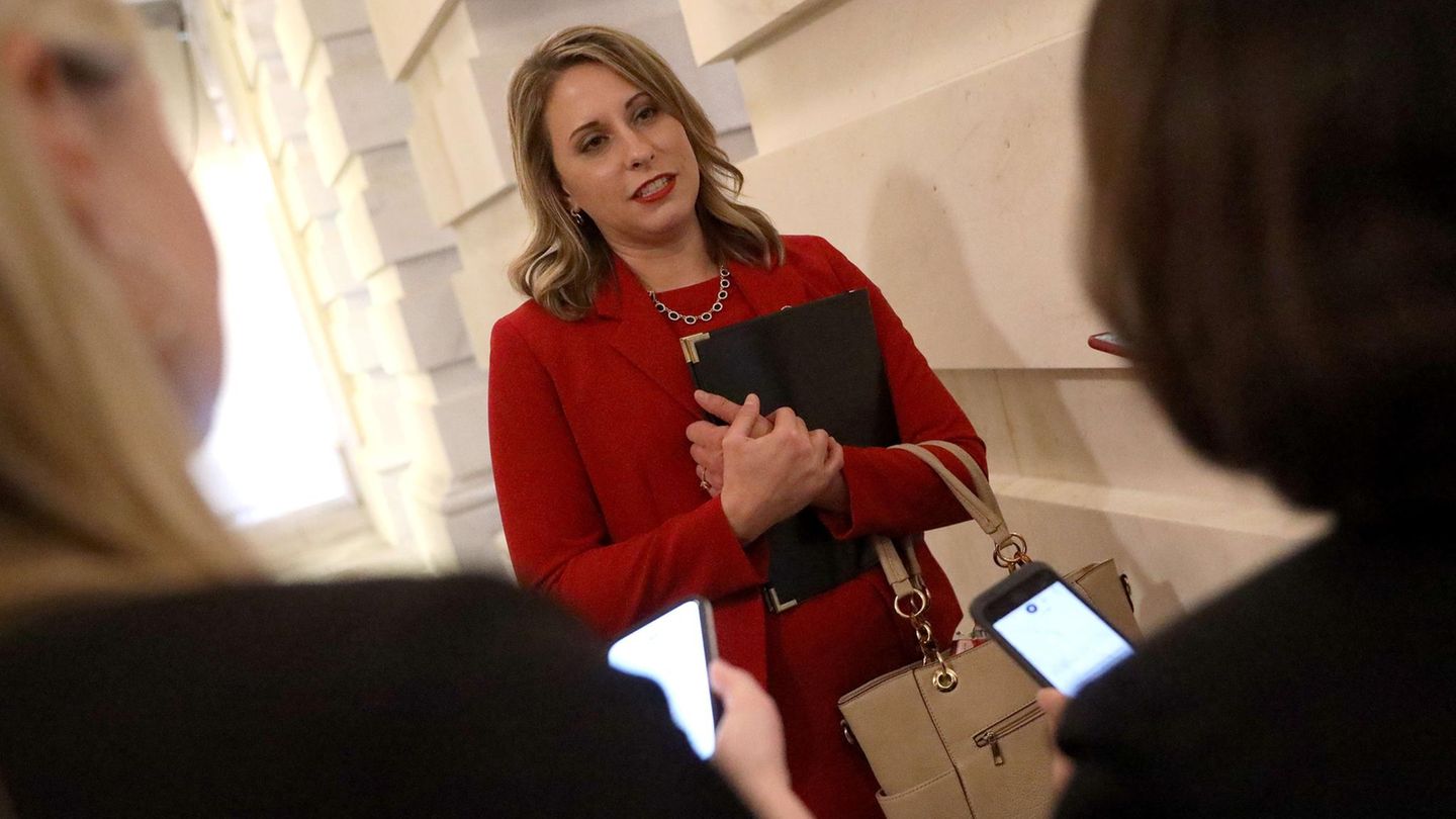 Die scheidende US-Demokratin Katie Hill