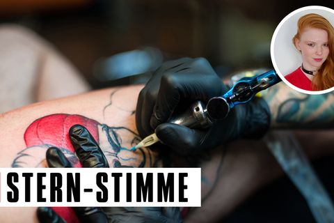 Ein Tattoo wird heute akzeptiert - aber nicht im Gesicht