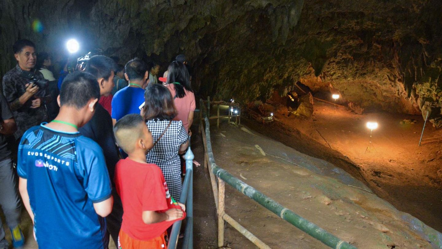 Die Unglücks-Höhle in Thailand öffnete am Freitag für Besucher