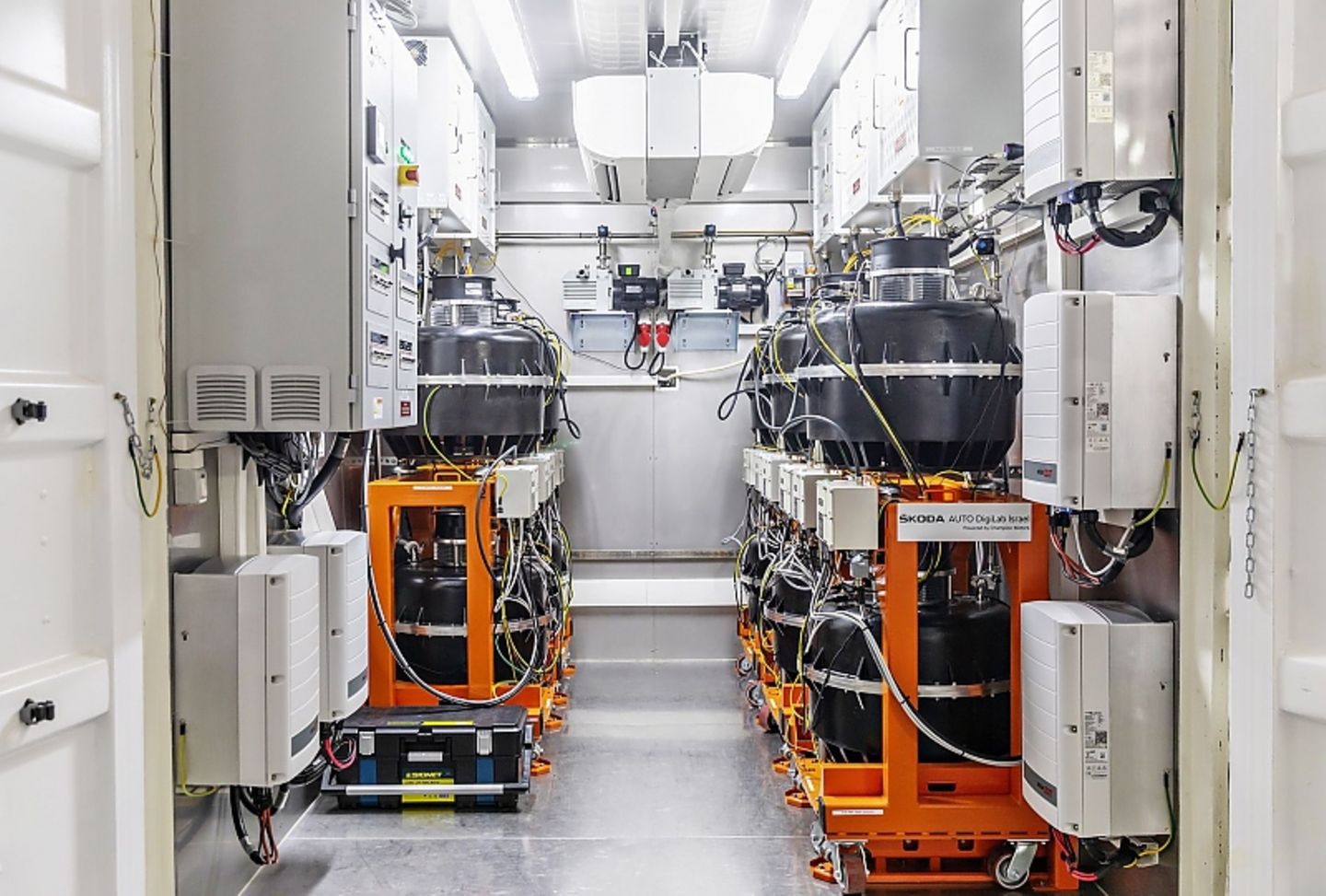 Die Chakratec-Anlage hat eine Kapazität von 30 Kilowattstunden