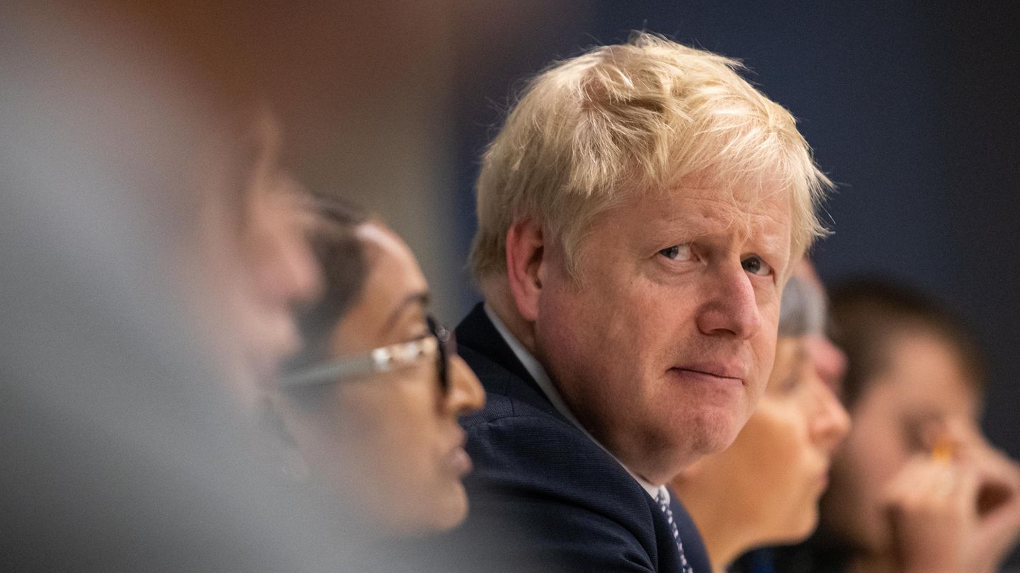 Der britische Premierminister Boris Johnson