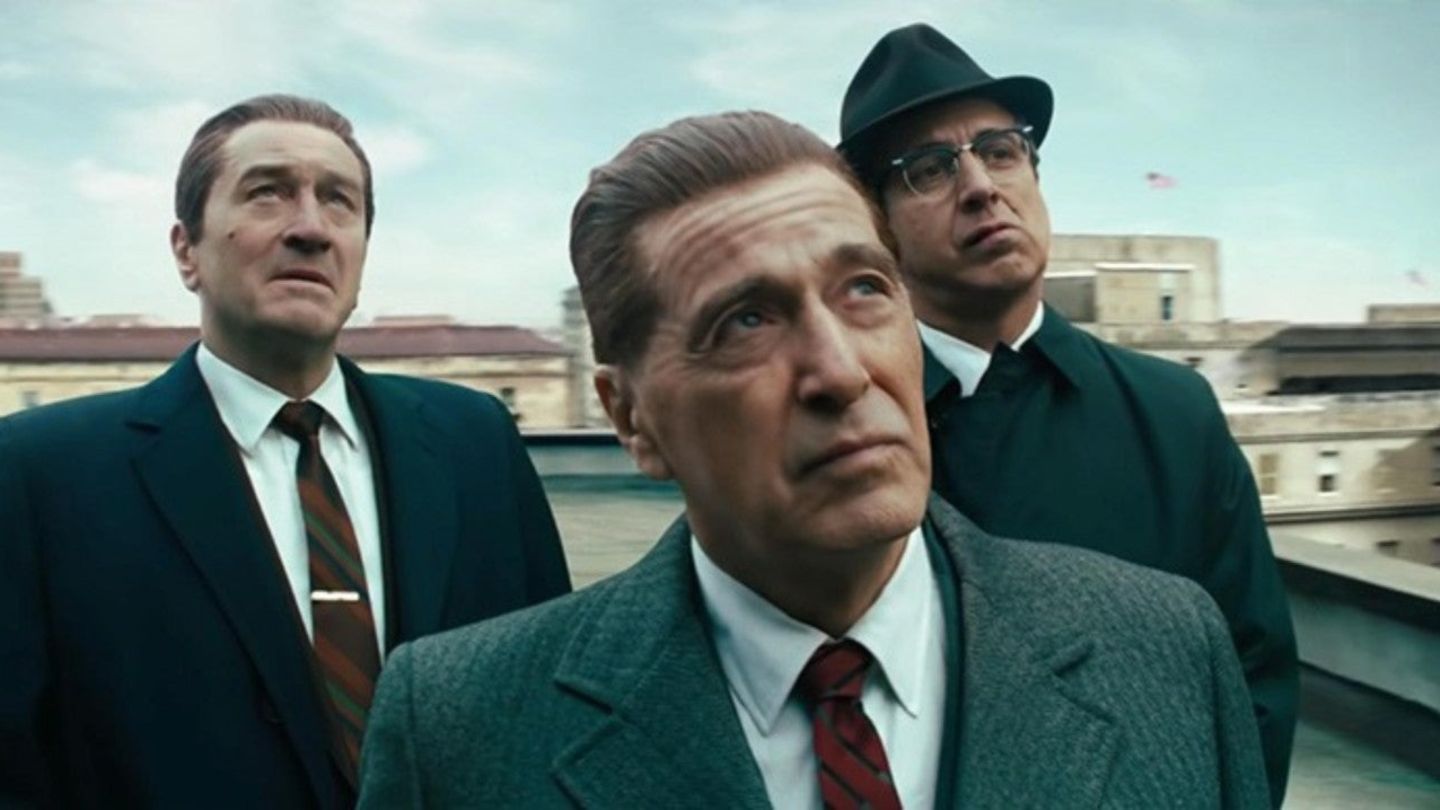 Der Netflix-Film "The Irishman" ist eigentlich 3,5 Stunden lang - da ist die Versuchung groß, die Sache etwas schneller zu Ende zu bringen.