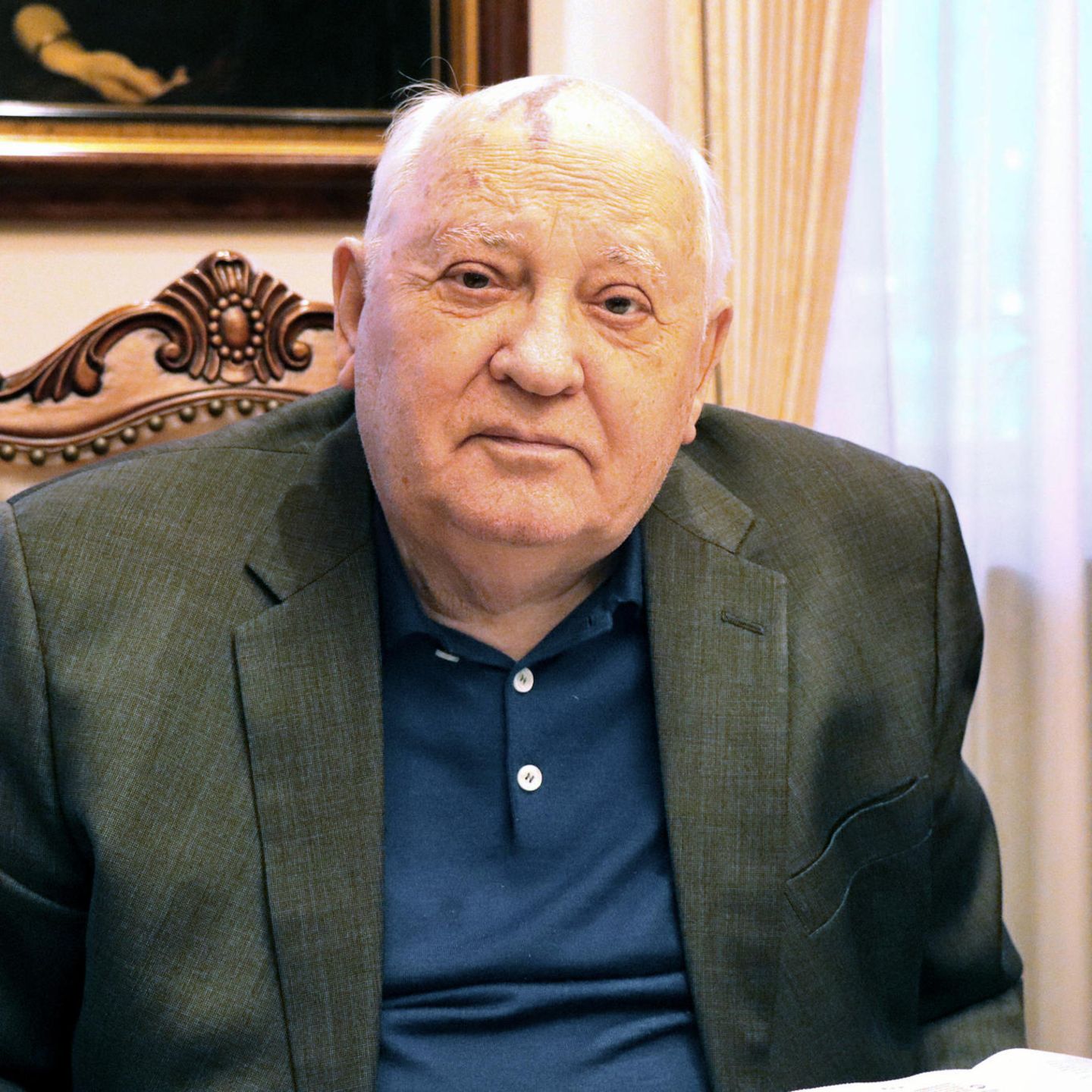 Michail Gorbatschow Autogrammkarte Präsident Russland Soviet Union B-Ware 