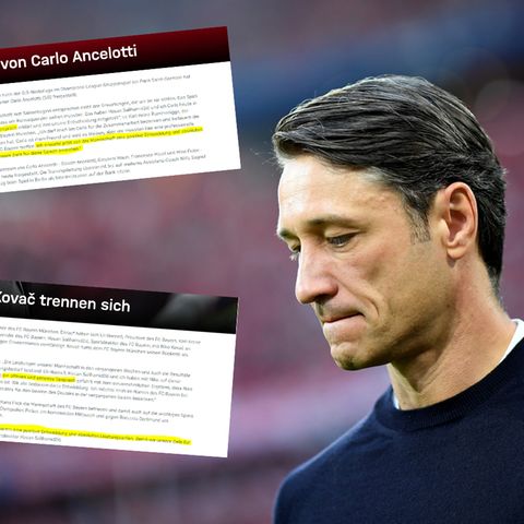 Niko Kovac; Pressemitteilungen des FC Bayern München