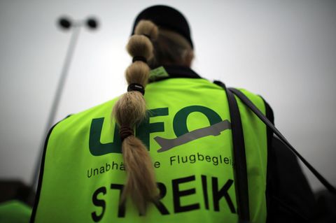 Lufthansa - Streik Flugbegleiter - Ufo