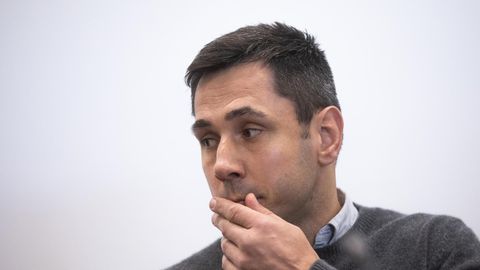 Felix Sturm beim Prozessauftakt vor dem Landgericht Köln