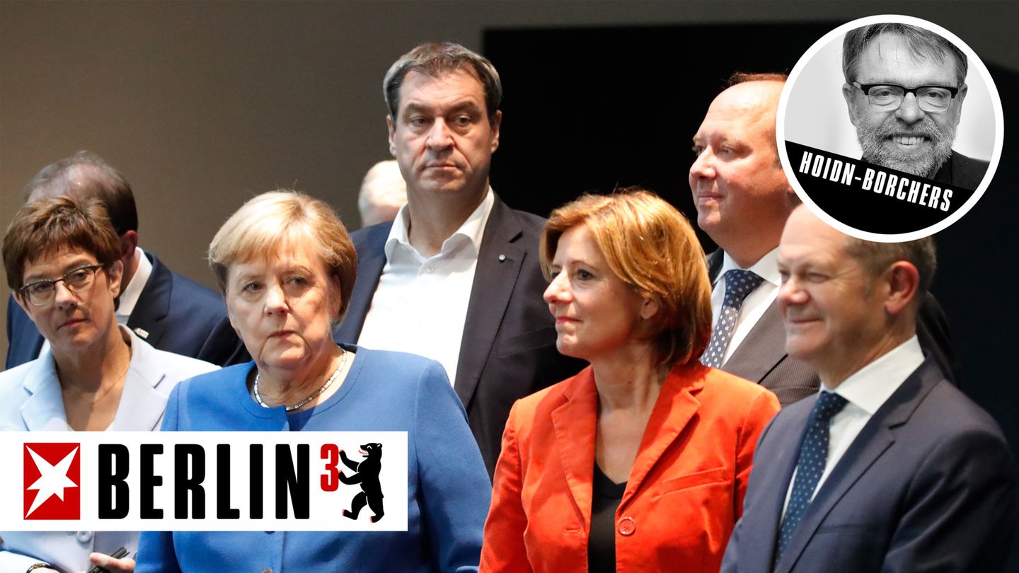 Die Parteispitzen der Großen Koalition