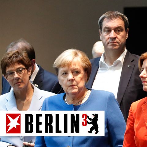 Die Parteispitzen der Großen Koalition
