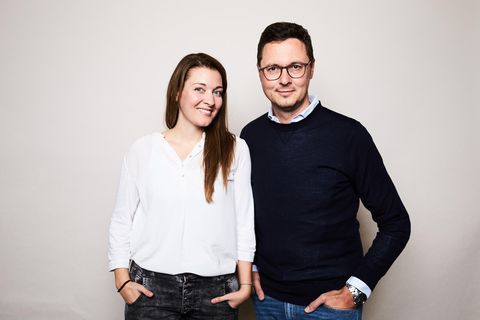 Chefredakteure Anna-Beeke Gretemeier und Florian Gless