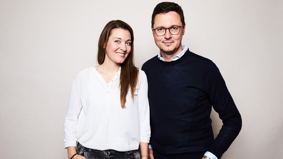 Chefredakteure Anna-Beeke Gretemeier und Florian Gless