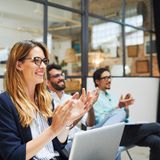 Mitarbeiter in einer Weiterbildung