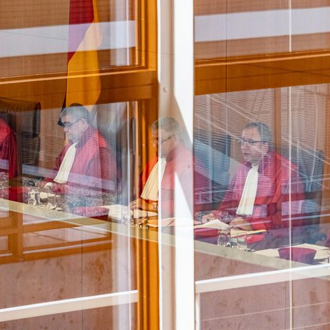 Das Bundesverfassungsgericht in Karlsruhe 