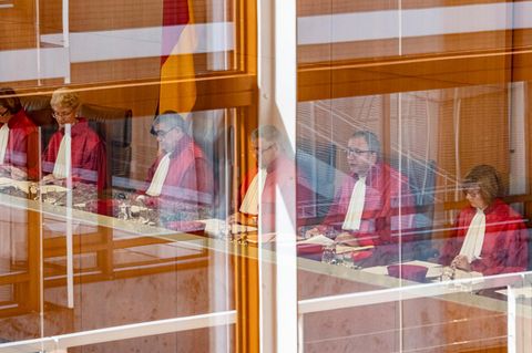 Das Bundesverfassungsgericht in Karlsruhe 