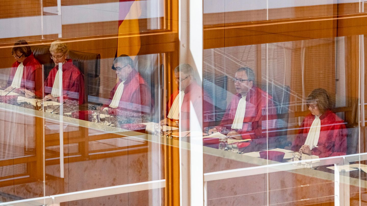Das Bundesverfassungsgericht in Karlsruhe 