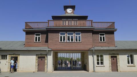 Eingang des KZ Buchenwald