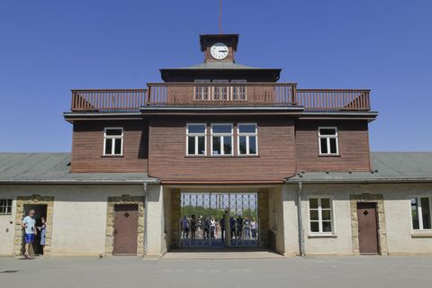Eingang des KZ Buchenwald