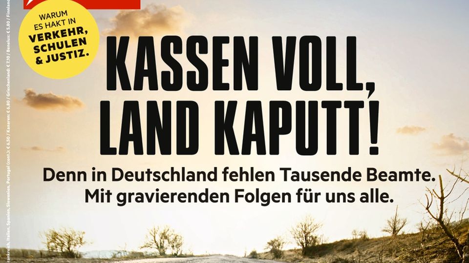 Beamten-Mangel: Der Staat hat Geld genug – aber keine Angestellten, die es ausgeben könnten