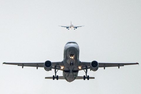 Zwei Jets im Landeanflug