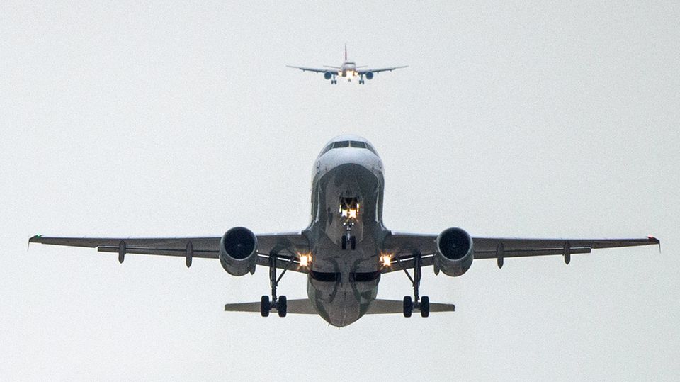 Zwei Jets im Landeanflug